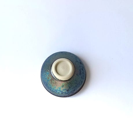 虹彩釉ぐい呑｜西嶋秀樹