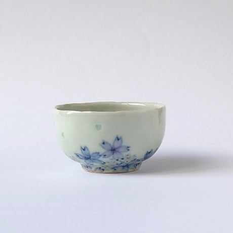 雪桜　ぐい呑｜内田　裕子