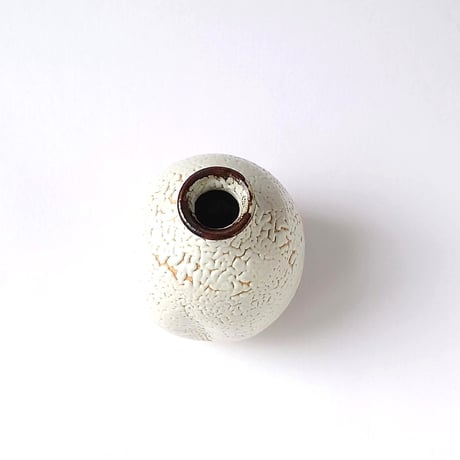 灰釉　徳利｜竹村繁男