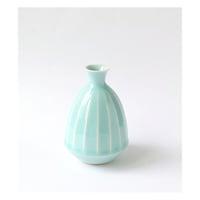 青白磁　徳利｜市川　博一