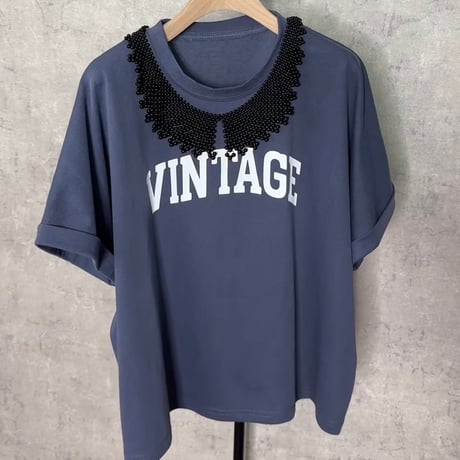ネックレス付きヴィンテージTシャツ