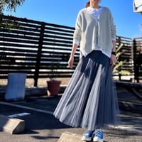 サーキュラーチュールスカート