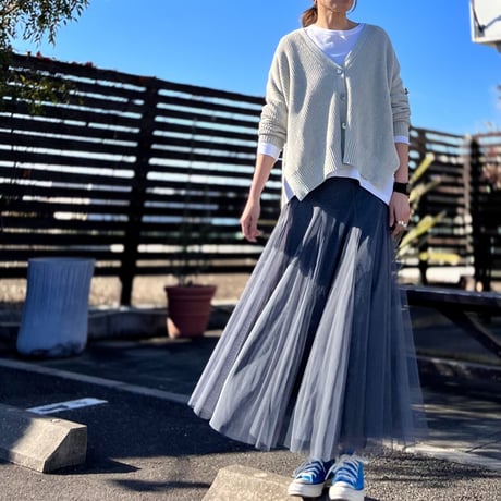 サーキュラーチュールスカート