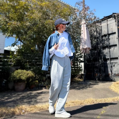 カット＆布帛ウェービーラッフルカットソー