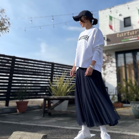 サーキュラーチュールスカート