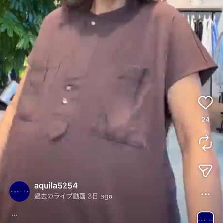 ブラウスカットソー