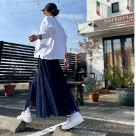 サーキュラーチュールスカート