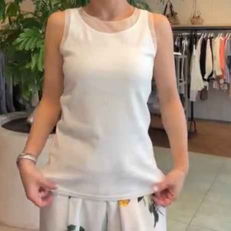 オーガンジーコンビタンク