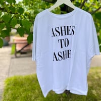 ５部袖ロゴTシャツ