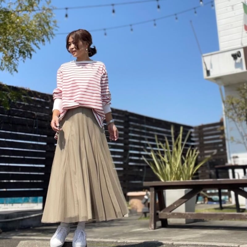 イギリス高級ブランド needle & thread チュールスカート ランダムティアードチュールスカート