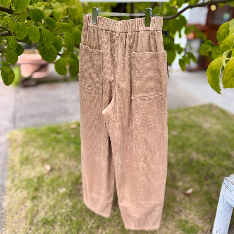 sillage コーディロイパンツ SILLAGE】”SS24 COLLECTION” | MAIDENS SHOP | メイデンズショップ