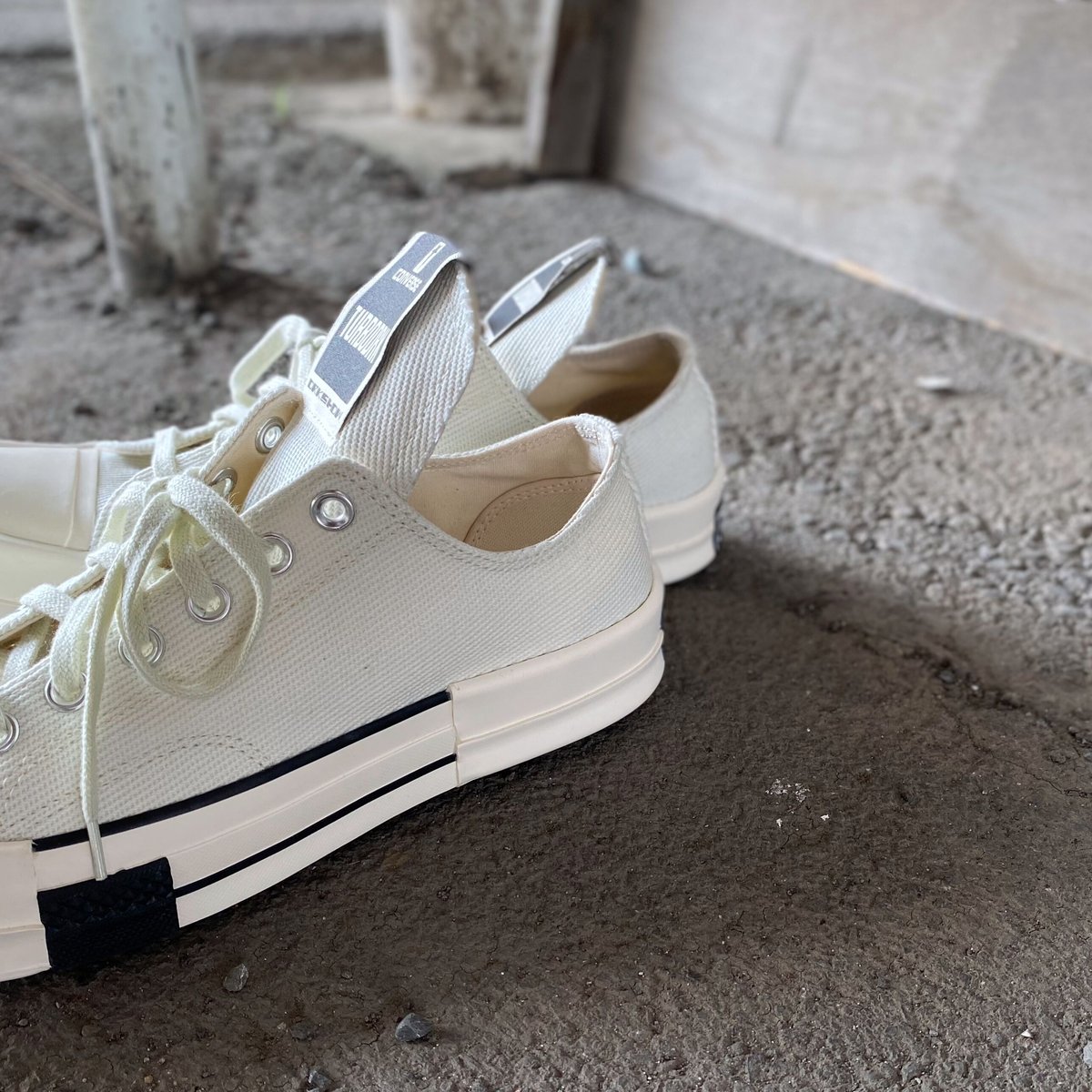 SET】【21 AW】TURBODRK OX／RICK OWENS DRKSHDW×CONV