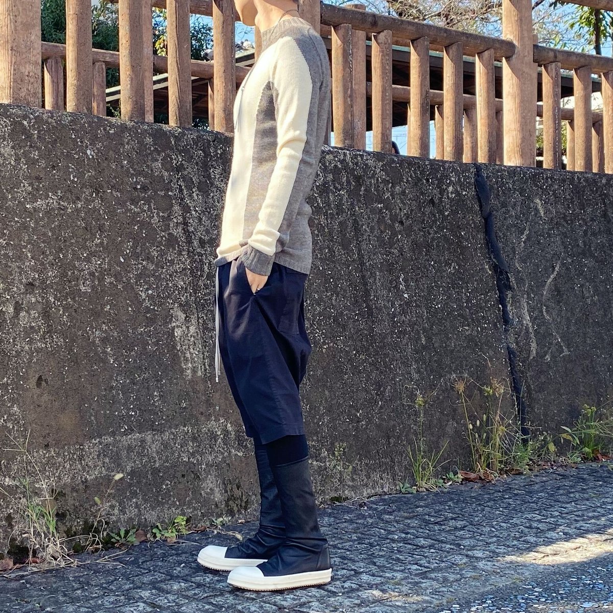 【12 FW MOUNTAIN】 Mock Neck Knit／RICK OWENS | T/O