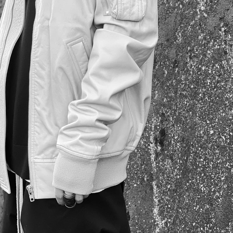 15 SS FAUN】Flight Bomber/RICK OWENS | T/O 15 SS FAUN】Flight Bomber/RICK OWENS | T/O