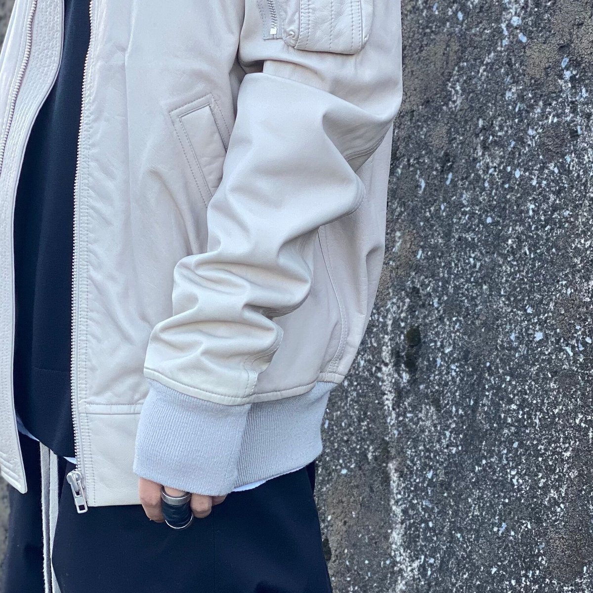 15 SS FAUN】Flight Bomber/RICK OWENS | T/O