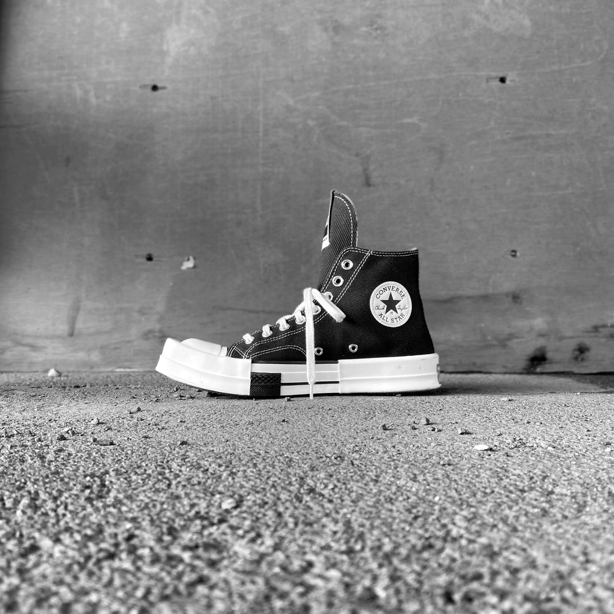 極美品RICK OWENS CONVERSE TurboDrk 24.5cm