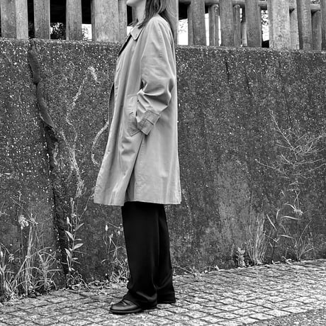 【90's】Balmacaan Coat／Burberrys