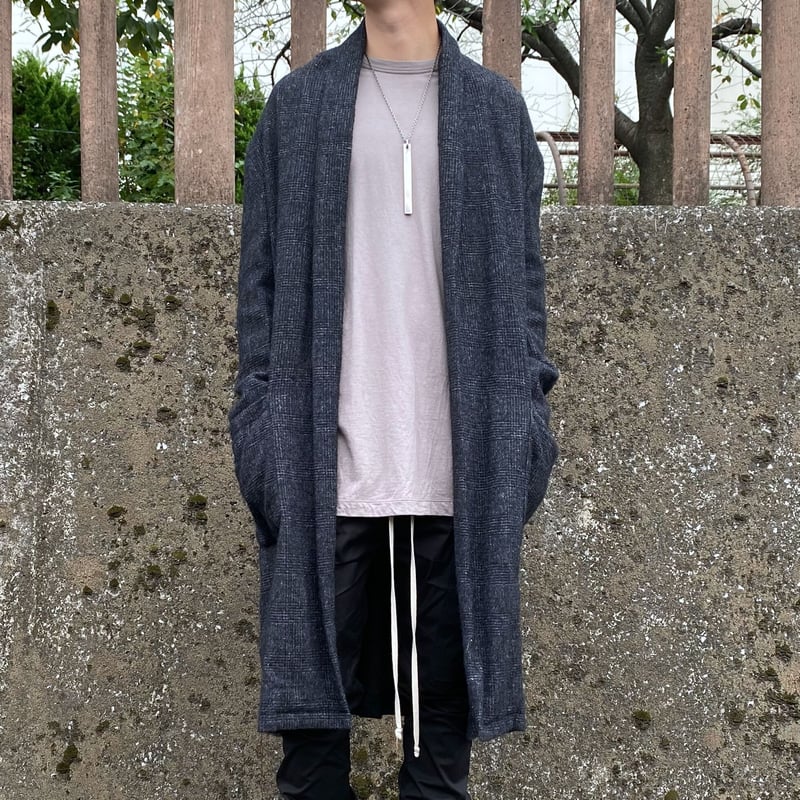 高価値】 Shawl Collar Coat／KAZUYUKI KUMAGAI ノーカラージャケット