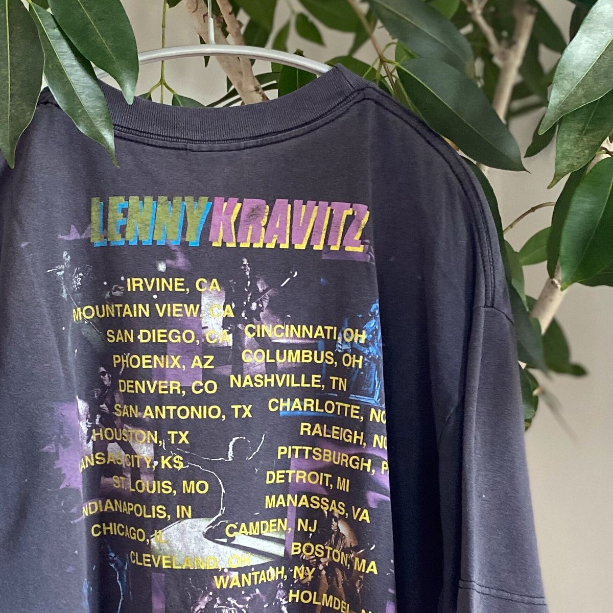 1999】LENNY KRAVITZ Live Tee／giant | T/O