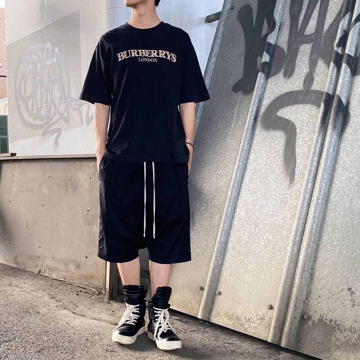 90's】Embroidered Logo Tee/Burberrys OF LONDON 90's】Embroidered Logo Tee/Burberrys OF LONDON