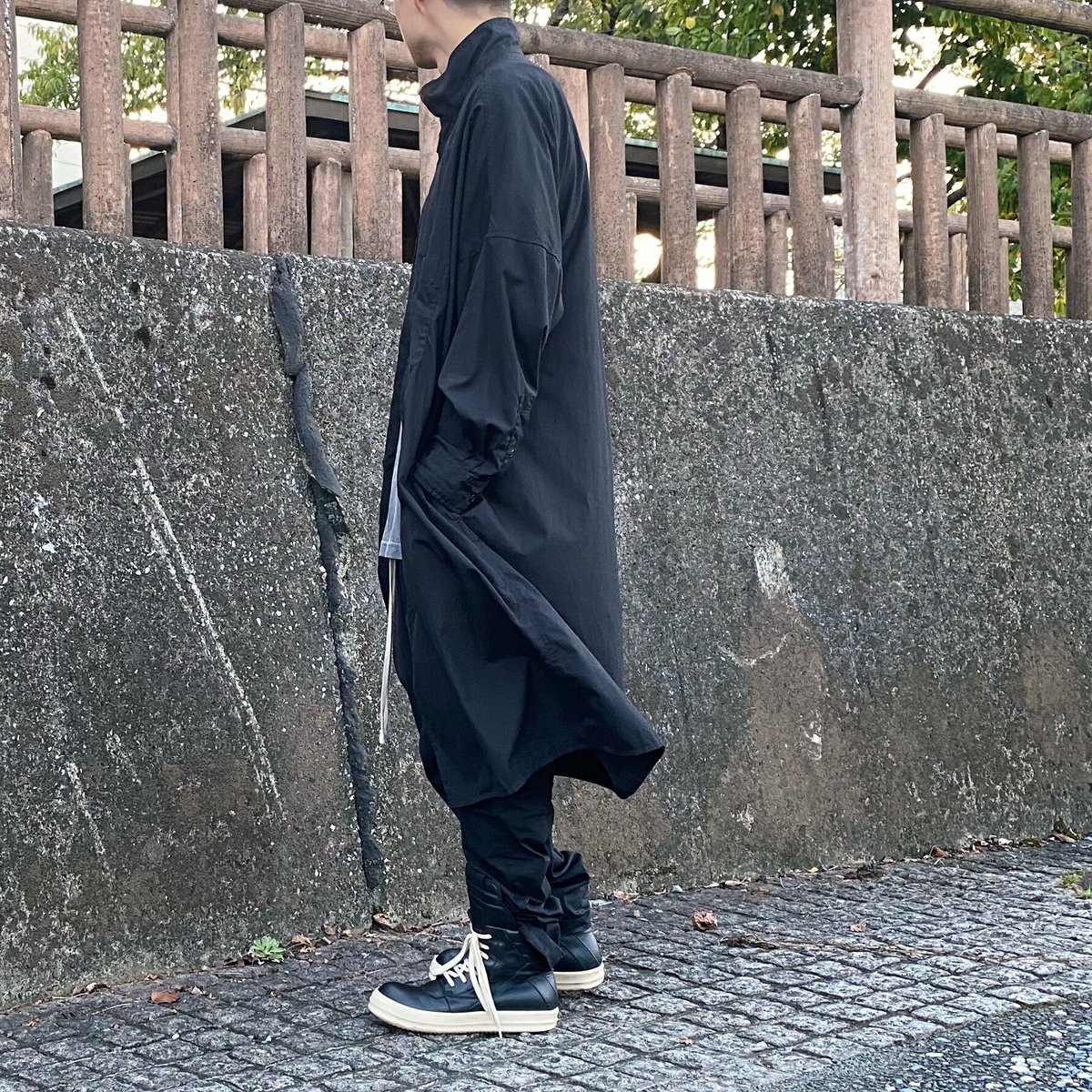 SS 20】W-Zip Long Shirt/YOHJI YAMAMOTO POUR HOM SS 20】W-Zip Long Shirt/YOHJI YAMAMOTO POUR HOM