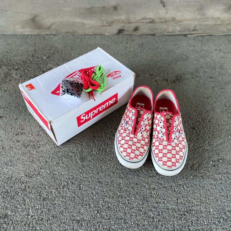 Supreme /VANS Authentic Pro 2016AW