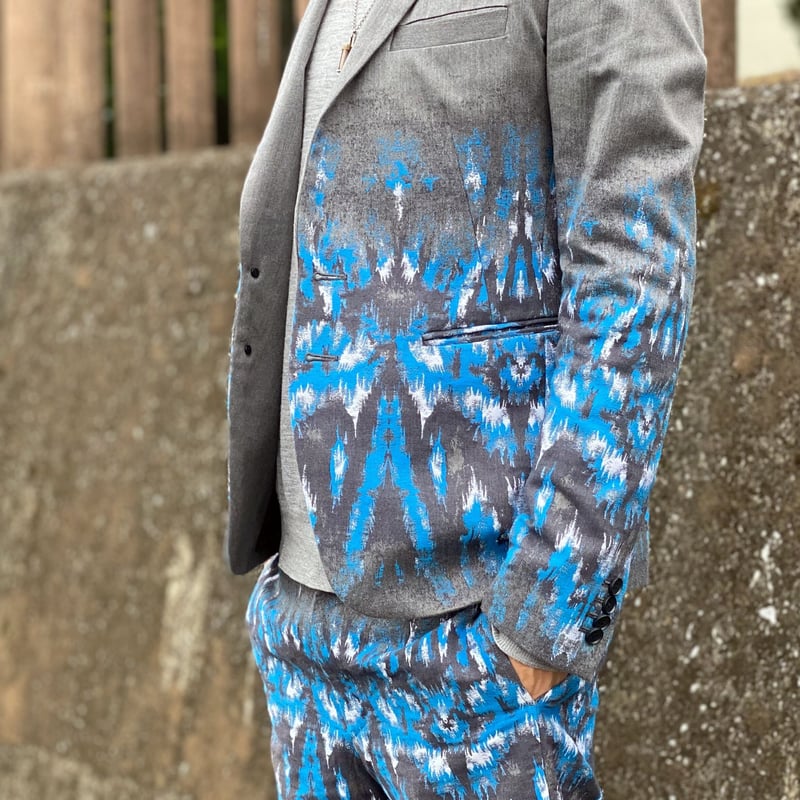 11 SS】Jacquard Woven Set-Up／ yoshio kubo | T/O