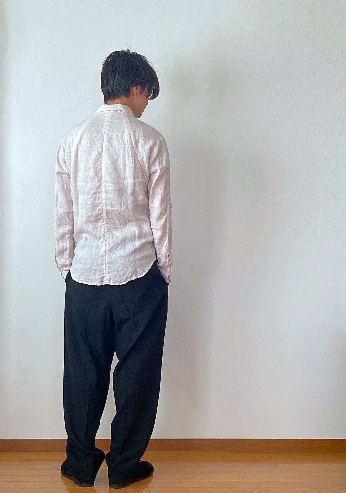 2 Tuck Wide Slacks／COMME des GARÇONS HOMME【AD19...