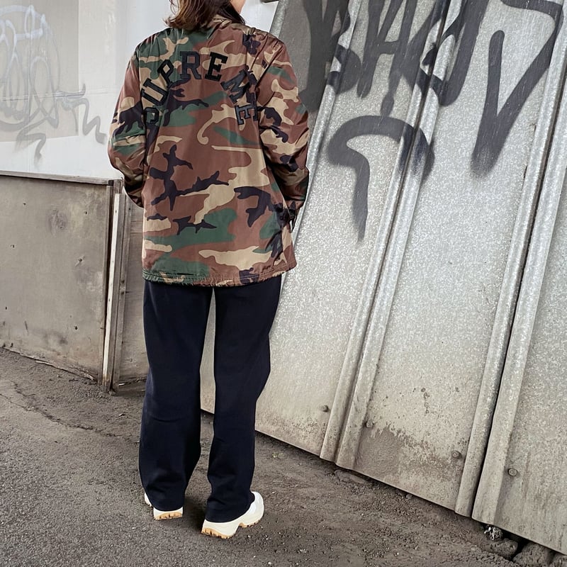 14 SS】Camo Coaches Jacket／Anti-Hero x Supreme ...