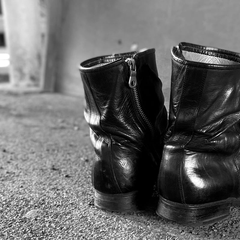 Drape Leather Boots/MIHARAYASUHIRO | T/O Drape Leather Boots/MIHARAYASUHIRO | T/O