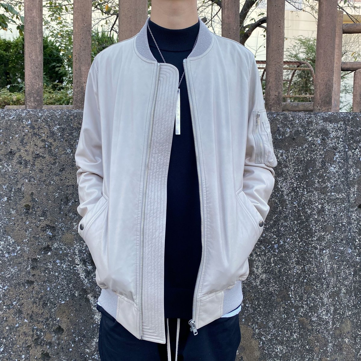 15 SS FAUN】Flight Bomber/RICK OWENS | T/O
