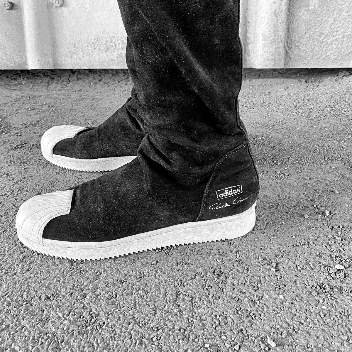 RICK OWENS ADIDAS RO SUPERSTAR RIPPLE