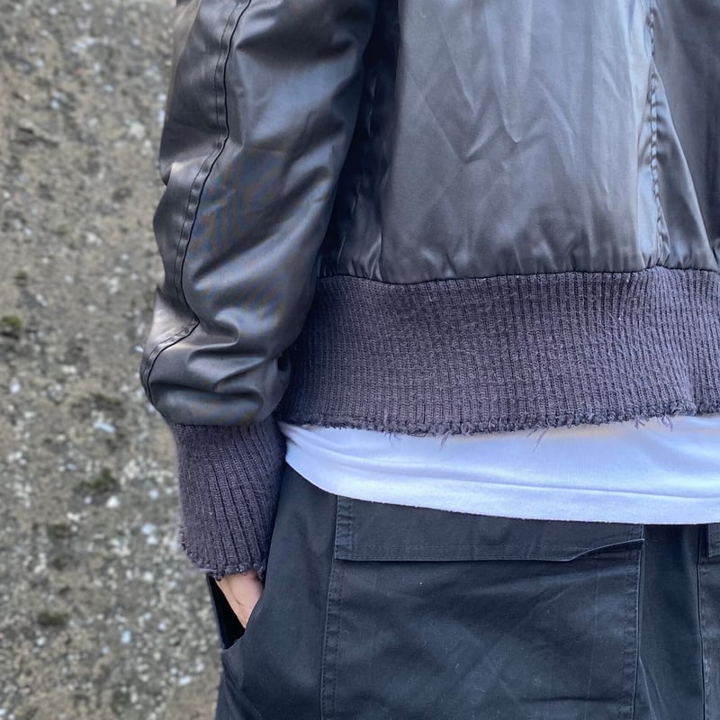 WLG by GIORGIO BRATO ナイロン フライトボンバージャケット WLG by GIORGIO BRATO ナイロン フライトボンバージャケット