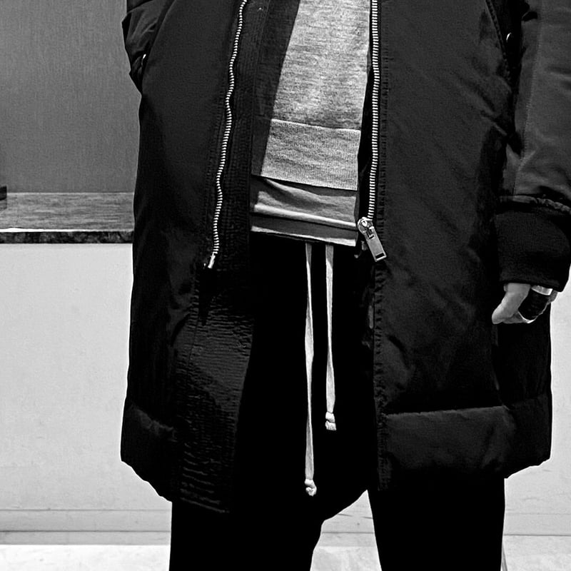 Rick owens Asymmetric trenchリックオウエンス