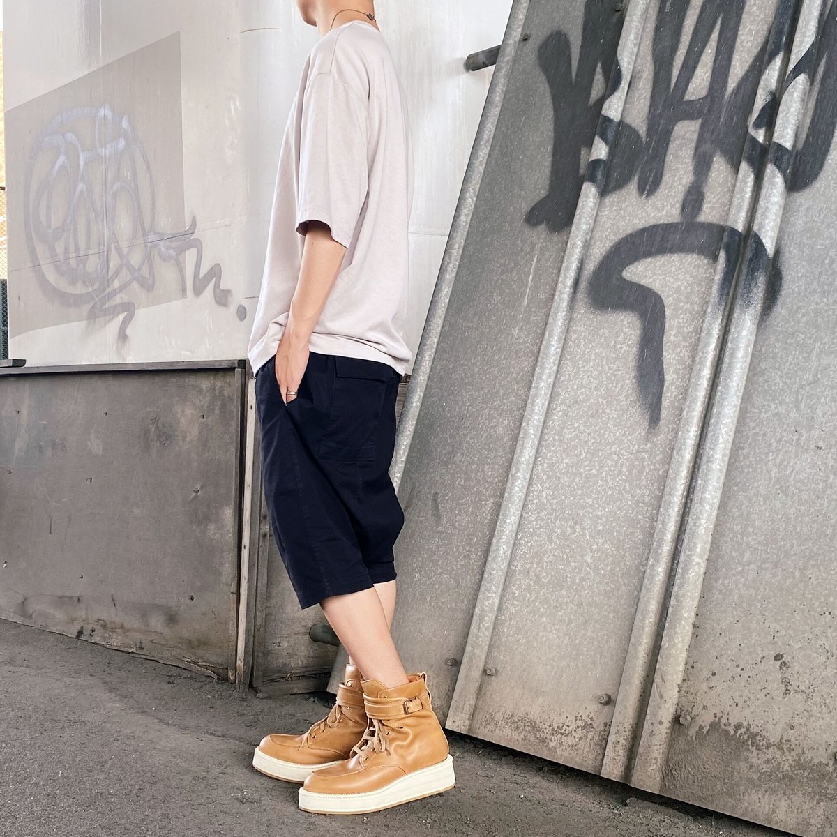 High-top Leather Sneakers/GIVENCHY BY RICCARDO High-top Leather Sneakers/GIVENCHY BY RICCARDO