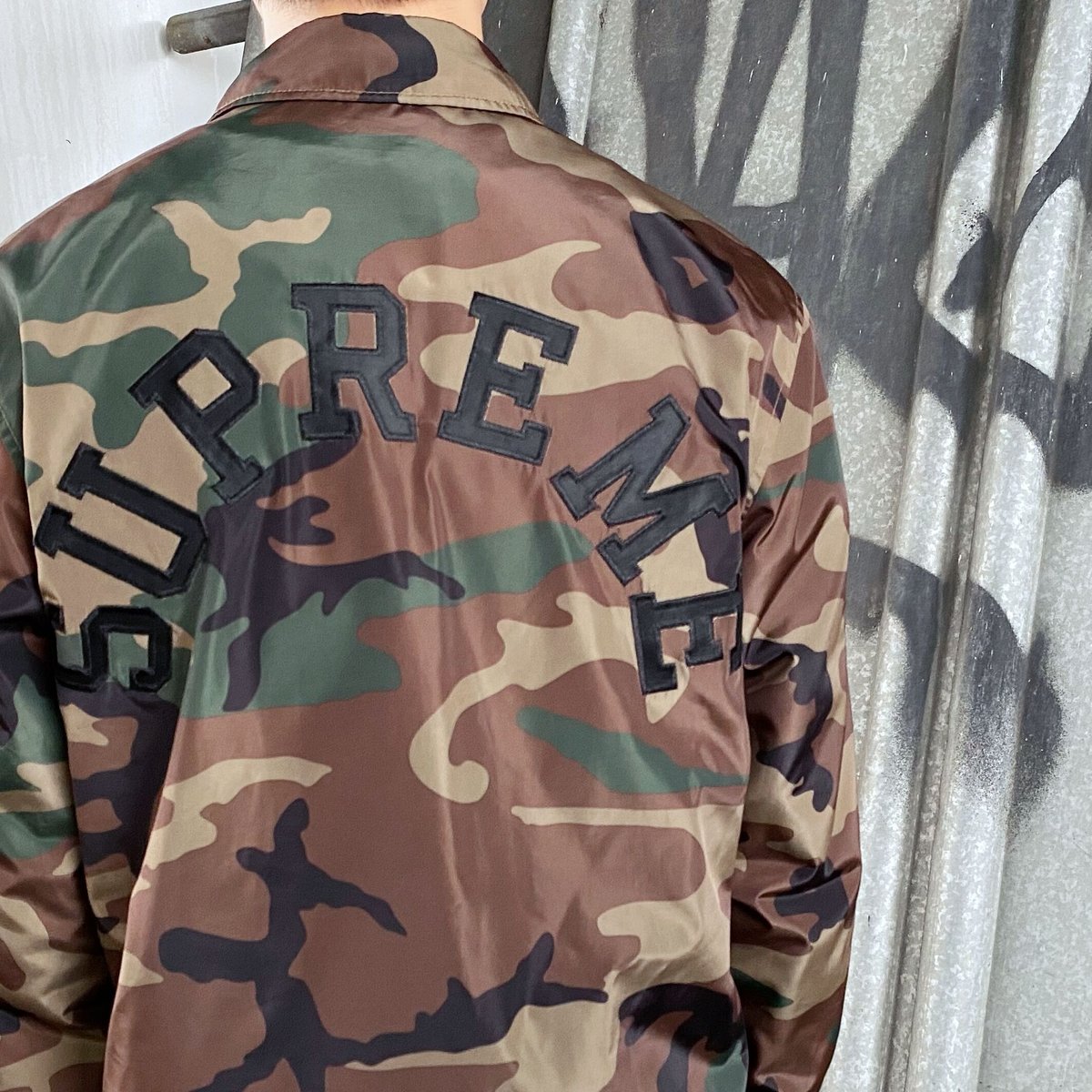 14 SS】Camo Coaches Jacket/Anti-Hero x Supreme 14 SS】Camo Coaches Jacket/Anti-Hero x Supreme