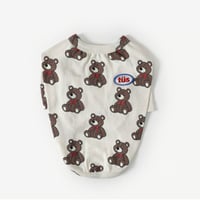 [TUSTUS］Toy Bear T-Shirt（WHITE)