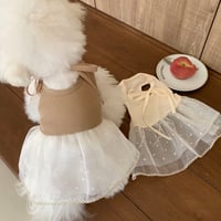 【予約】Balletcore ribbed lace one-piece（F001）