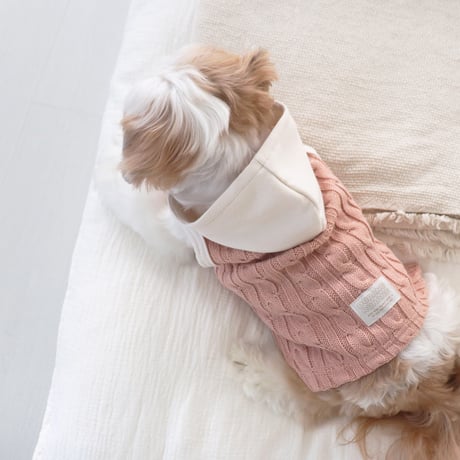 [DURANG RURANG] TWIST HOOD VEST