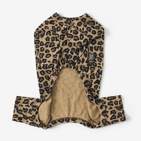 [TUSTUS]   Leopard Print Dog All-in-One