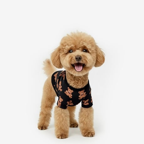 [TUSTUS]   Cookie Bear T-Shirt