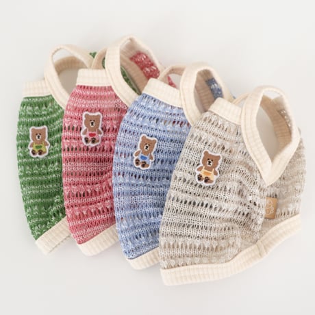 [DURANG RURANG] QUILTING KNIT TOP