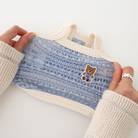 [DURANG RURANG] QUILTING KNIT TOP