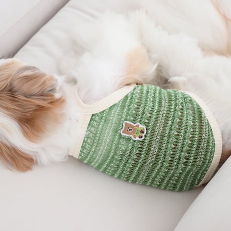 [DURANG RURANG] QUILTING KNIT TOP
