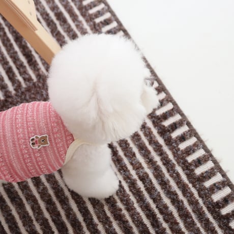 [DURANG RURANG] QUILTING KNIT TOP