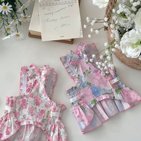 【予約】Rose Smoke One Piece（H001）
