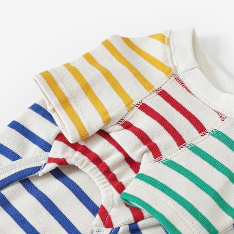 ［TUSTUS］Stripe Dog T-shirt