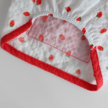[ DURANG RURANG ] Strawberry Ice Pocket Top