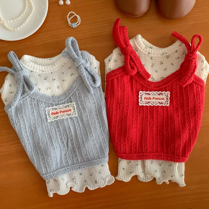 予約】Knit bustier t-shirt（M001） | merrymerry