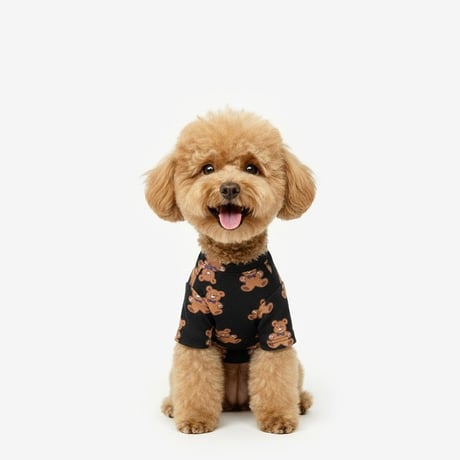 [TUSTUS]   Cookie Bear T-Shirt